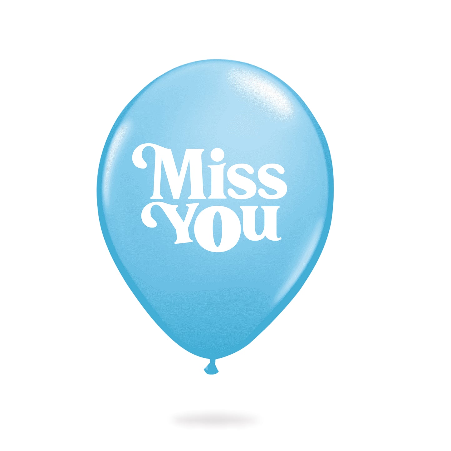 “Miss You” 18” Balloons Bundle