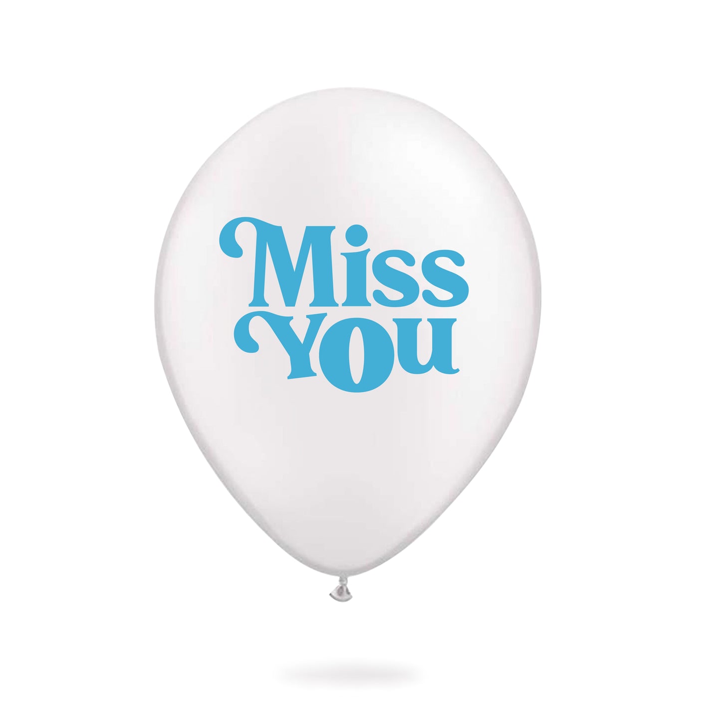 “Miss You” 18” Balloons Bundle